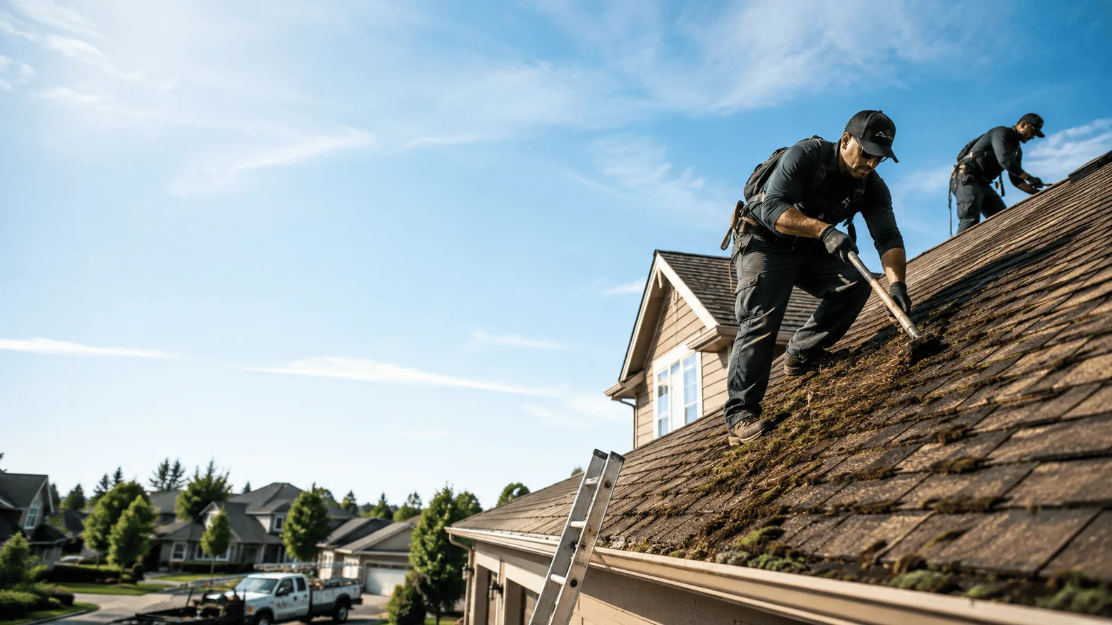 Roof Moss Removal in Perryopolis, PA near me